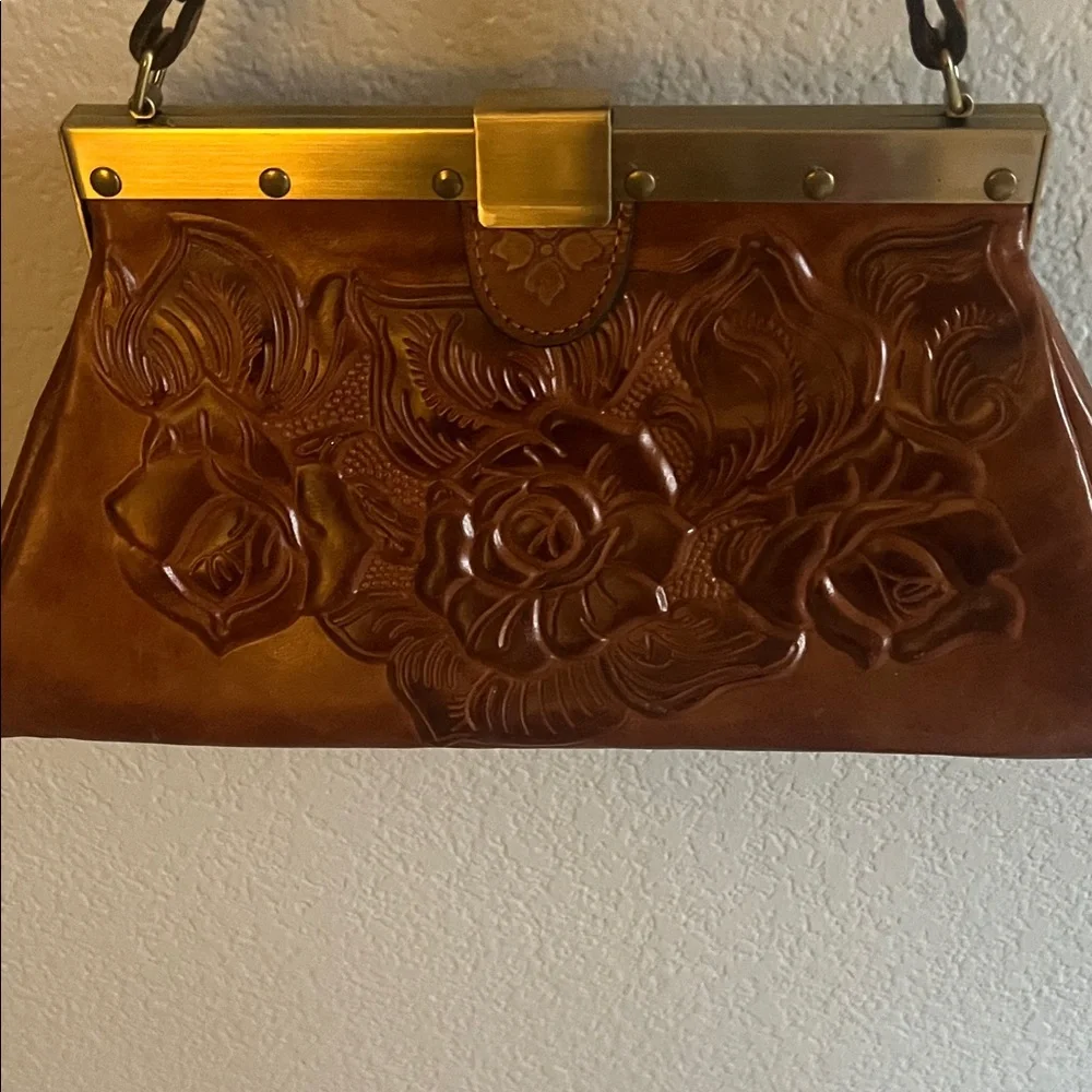 Patricia Nash Ferrara Leather Satchel - Picture 2 of 14